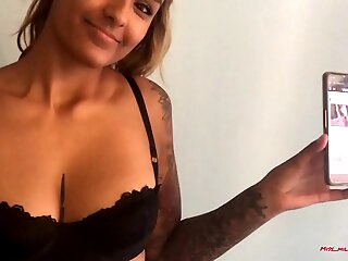 Inked Indian girl - not succeed Miller - Verification video